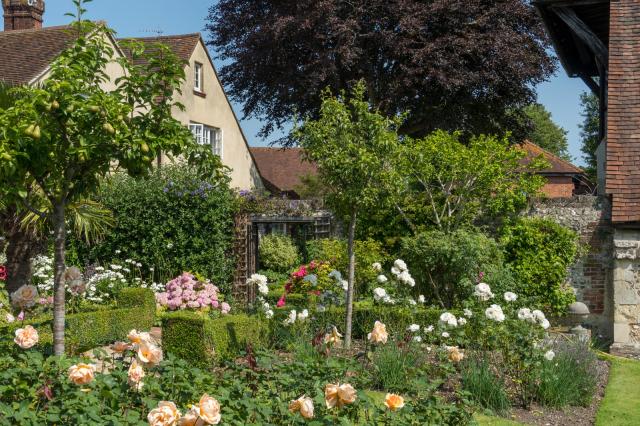 Gardens and residential area at St Mary’s Hospital Almshouses