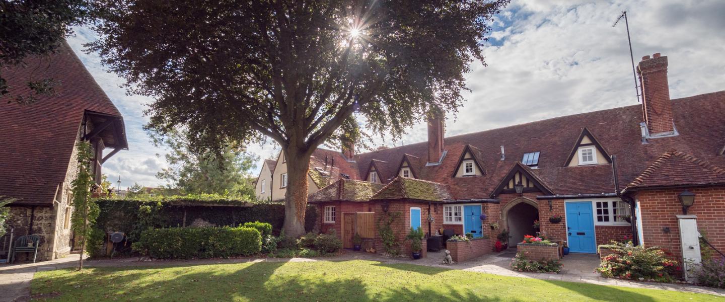 St Mary’s Hospital Almshouses setting for applications page