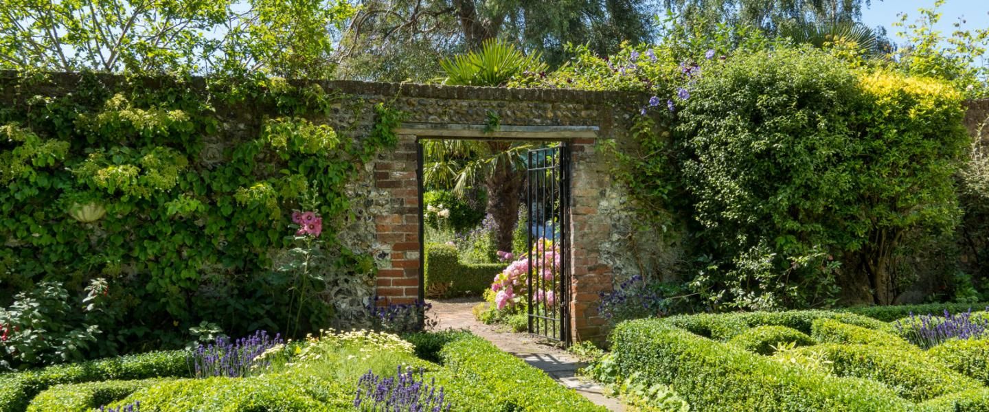 Entrance and garden at St Mary’s Hospital Almshouses