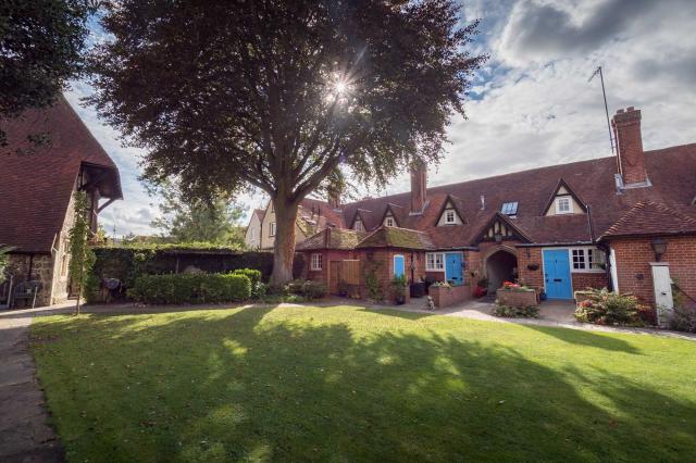 Historic almshouse setting in Chichester