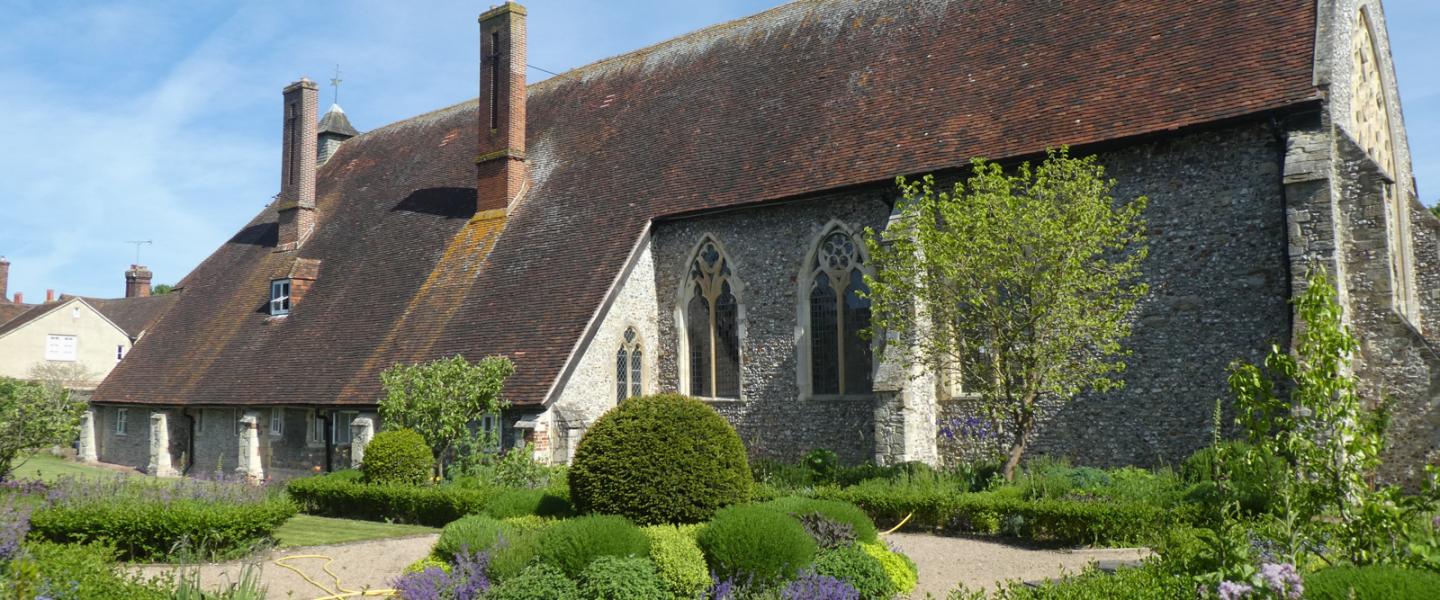 Historic buildings and gardens at St Mary’s Hospital Almshouses